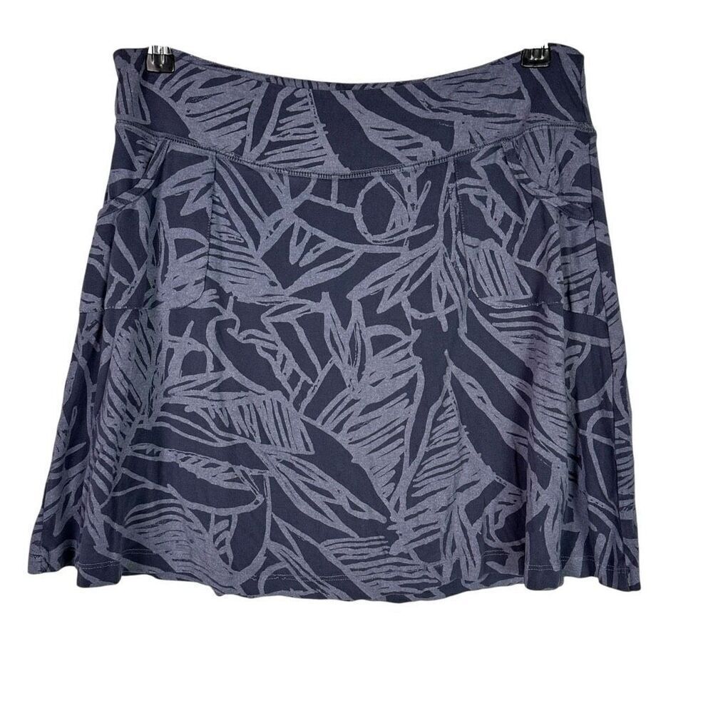 Fresh Produce Large Blue Flowered Skirt size Medium